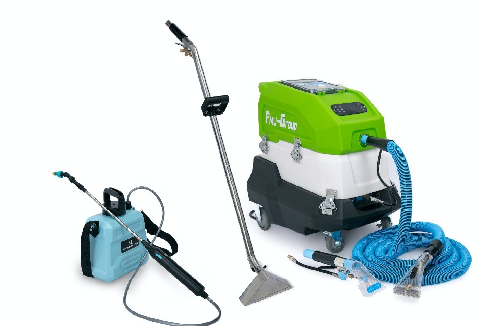FMJ-V70Pro 230V 70KPA 500PSI steam carpet extractor package