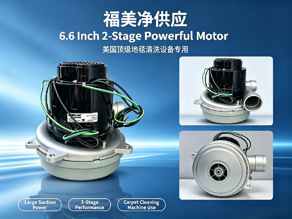 FUMEIJING SUPPLY AMETEK 6.6INCH 2-stage vacuum motor