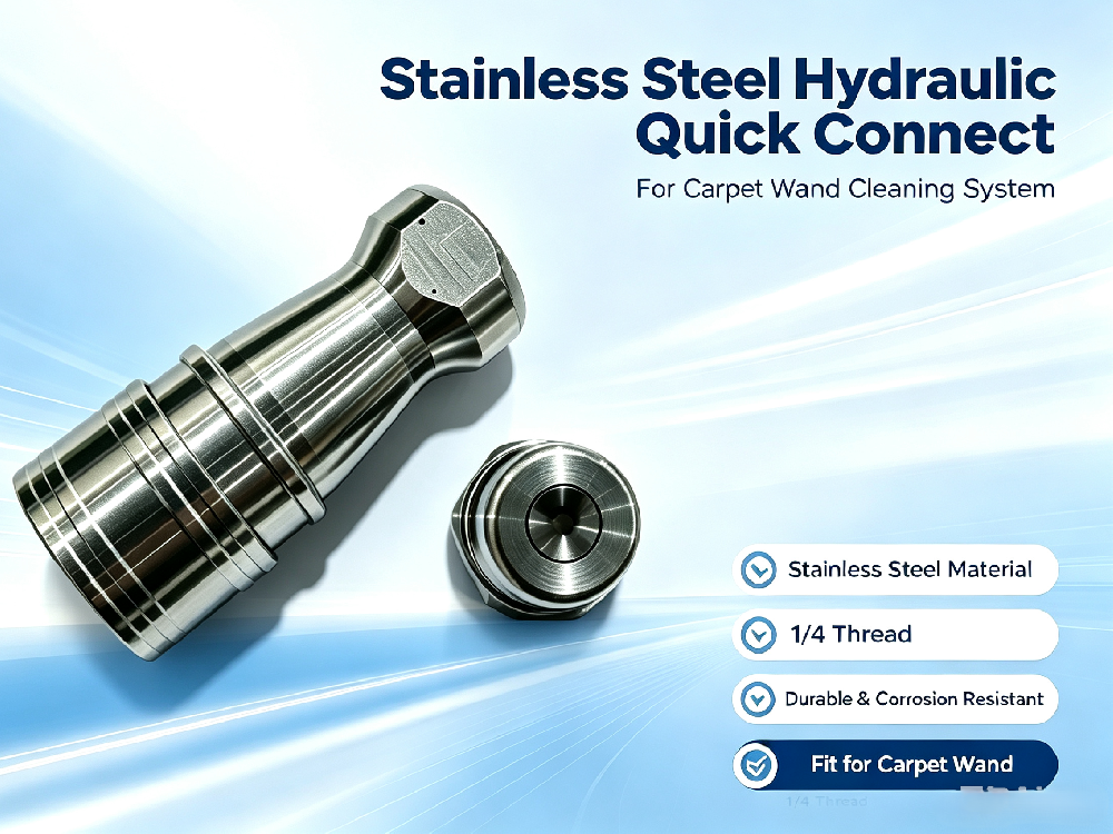 One Set Stainless Steel Quick Connector